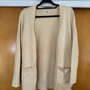 Pulse Cream Women's Cardigan Sweater